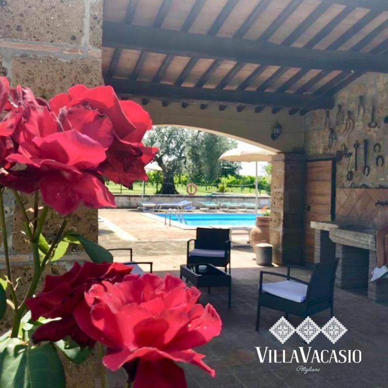 Agriturismo Eco-Bio Villa Vacasio Pitigliano Bagian luar foto