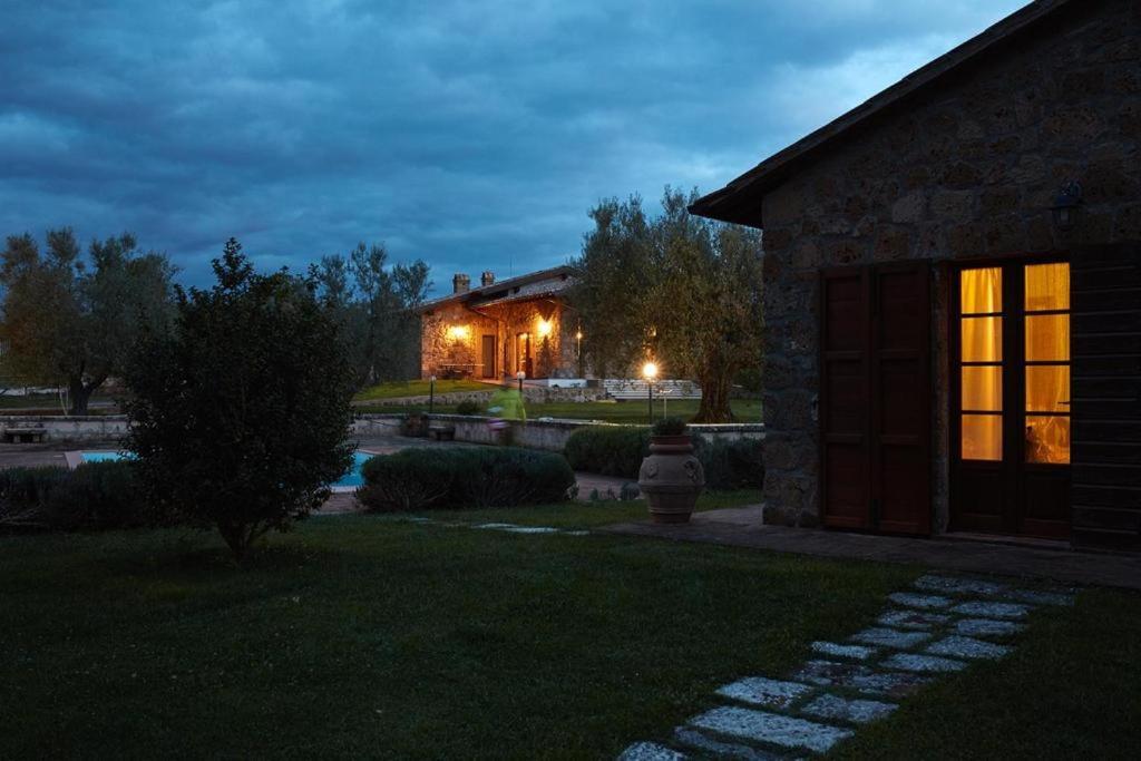 Agriturismo Eco-Bio Villa Vacasio Pitigliano Bagian luar foto