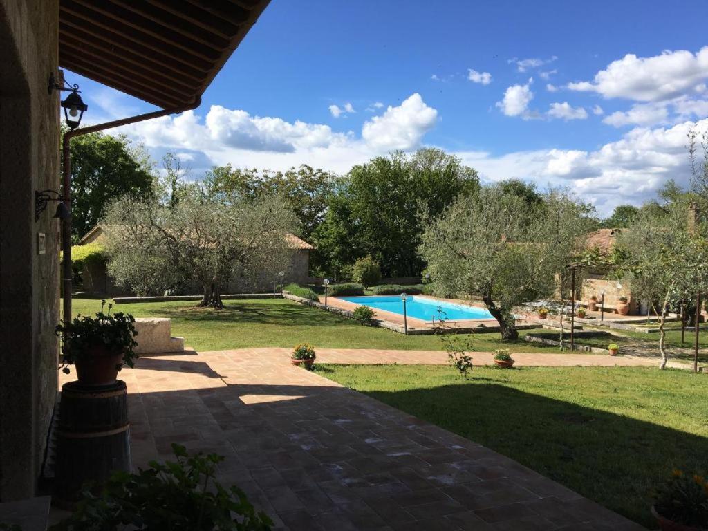 Agriturismo Eco-Bio Villa Vacasio Pitigliano Bagian luar foto