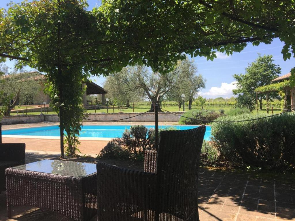 Agriturismo Eco-Bio Villa Vacasio Pitigliano Bagian luar foto